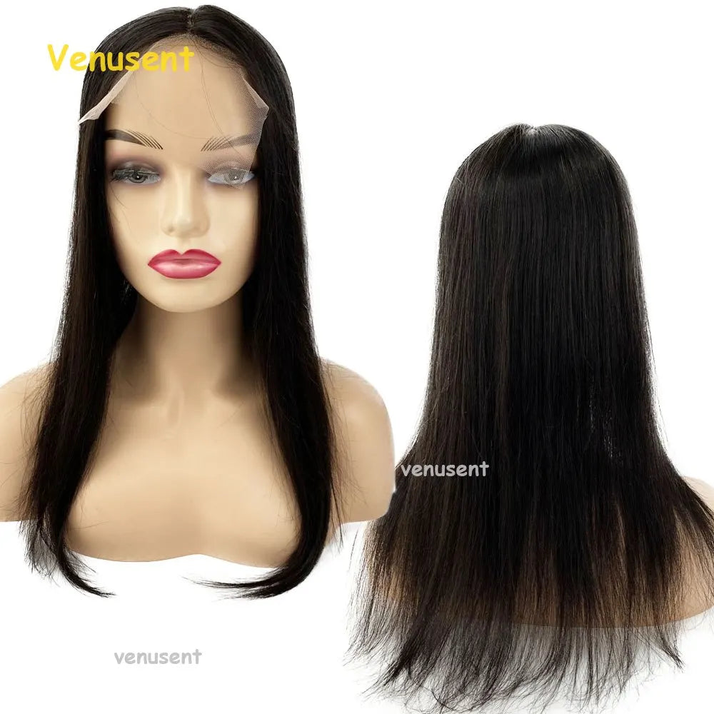 Silk Top European Virgin Hair Lace Closure Toupee: Natural-Looking Beauty