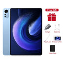 2024 Global Version Original Pad 6 Pro Tablets PC Snapdragon 888 10000mAh Android 13 11 inch 16GB+1024GB 5G HD 4K Screen WIFI Mi  ourlum.com 12GB 256GB Blue 