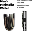 Metal Wallet for Men Minimalist Slim RFID Blocking Wallet