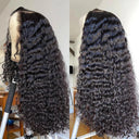 30 Inch Water Curly Lace Front Wig Brazilian Remy Hair