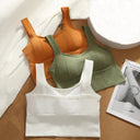 Breathable Women's Yoga Bra - Soft Supportive Fitness Vest