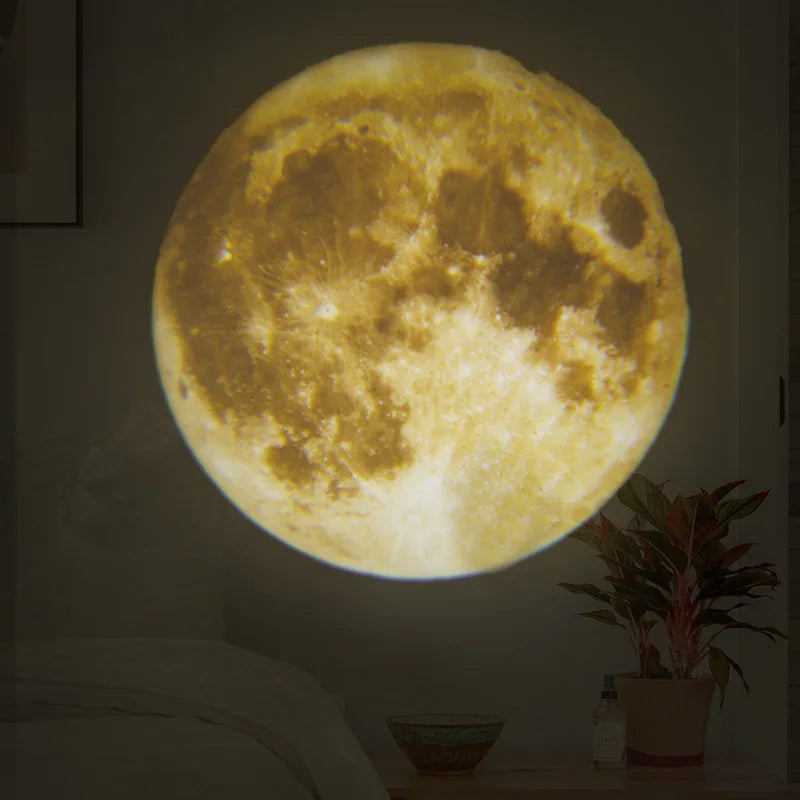 Galaxy Projection Moon Lamp Star Projector Earth Moon Projector Led Night Light Hologram Projector Gift For Kids Wall Room Decor  ourlum.com   