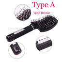 Hair Scalp Massage Comb Bristle Nylon Hairbrush Wet Curly Detangle  Anti-Static Hair Brush Professional Salon Hairdressing Style  ourlum.com   