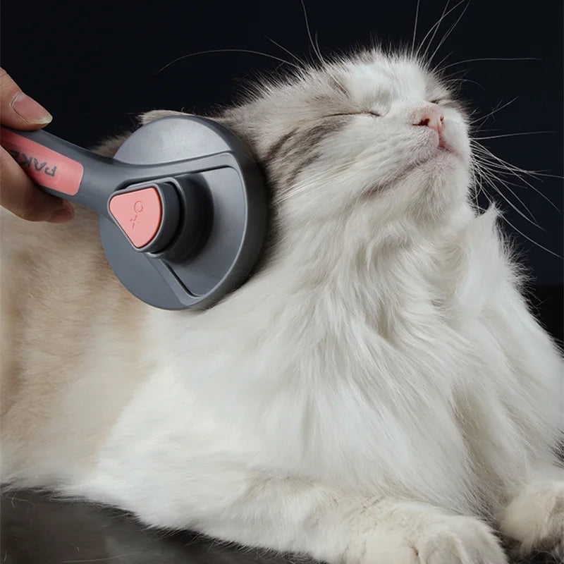 Kimpets Cat Dog Hair Remover Brush: Versatile Pet Grooming Tool & Massage Brush  ourlum.com   