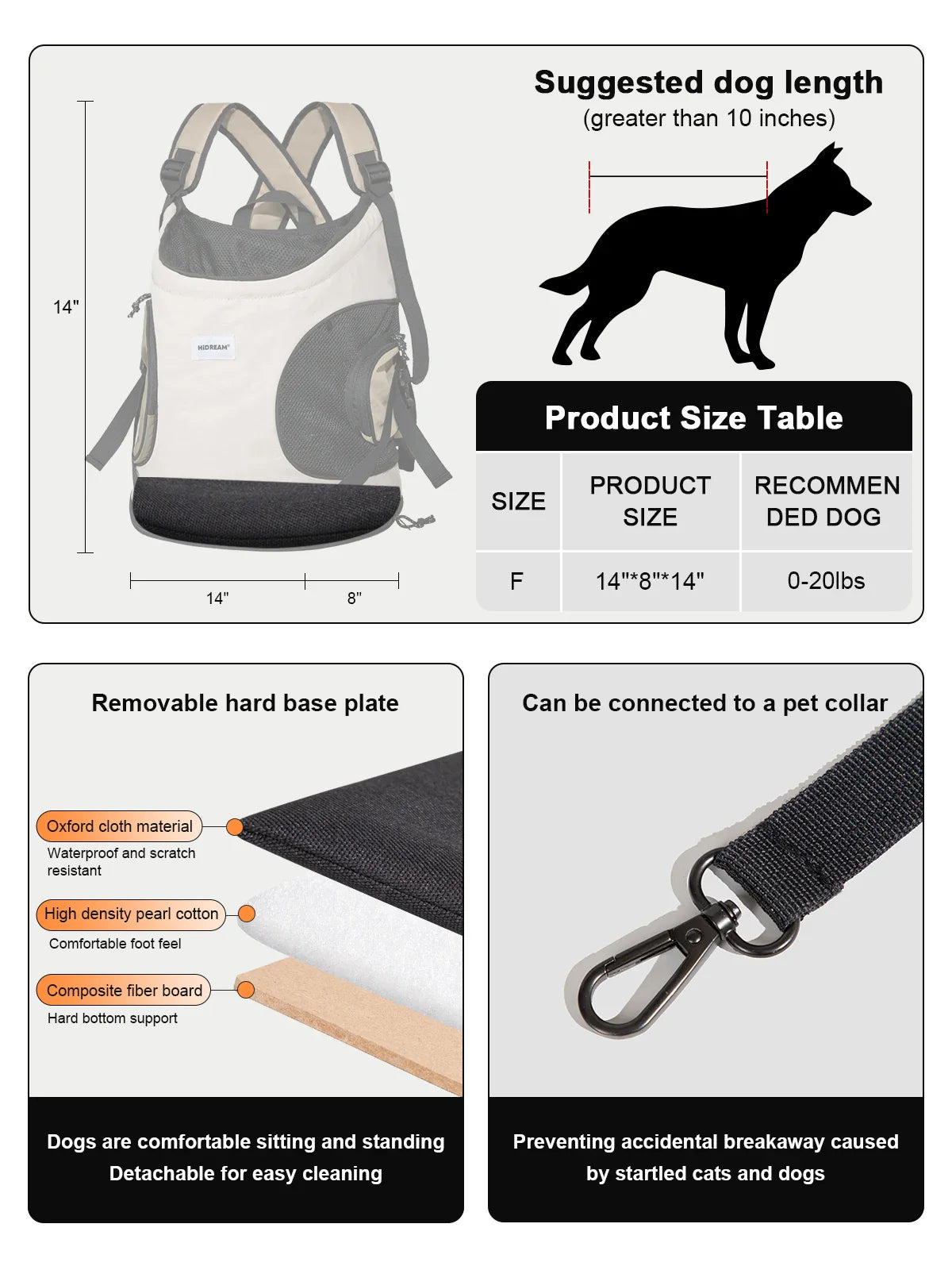 Pet Travel Sling Bag Carrier Breathable Portable Backpack Shoulder Strap  ourlum.com   
