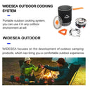 Widesea Outdoor Gas Stove Cooking Set with 1800ml Pot