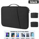 EMTRA Tablet Handbag: Shockproof Protective Cover for iPad Mini, Air, Pro,  Pad, Kindle  ourlum.com black 12.4For 12.9-13 inch 