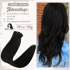 Balayage Clip-In Hair Extensions: Luxurious Human Hair Upgrade