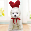 Cute Fruit Dog Clothes for Small Dogs Warm Hoodies Fleece