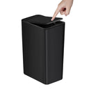 Bathroom Trash Can 10L Small Garbage Can with Press Lid