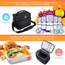 Insulated Lunch Bag for Women Men Large Cooler Bag Reusable