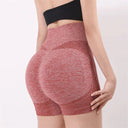 High Waist Women’s Yoga Shorts Seamless Fitness Shorts