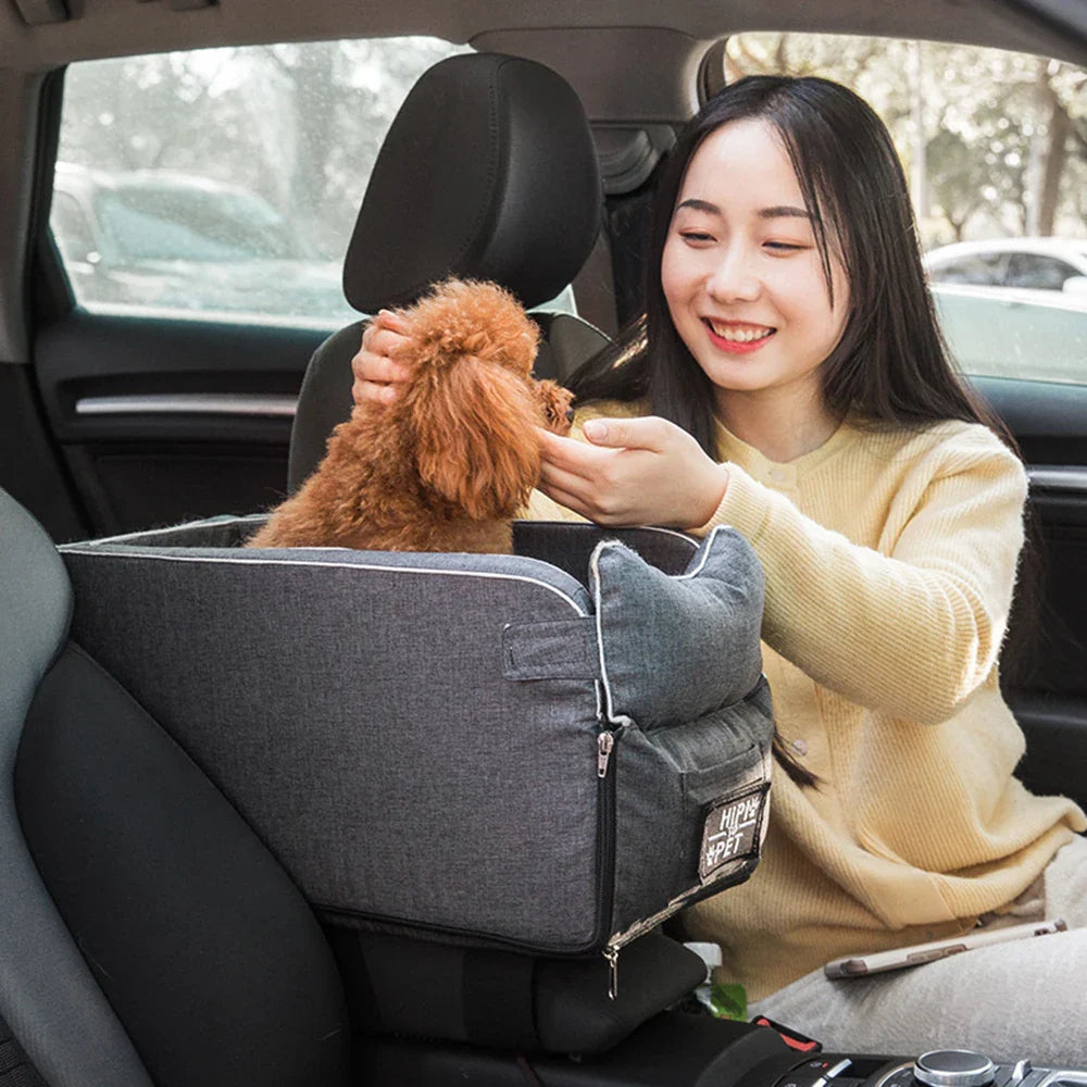 Puppy Cat Bed: Safety Dog Car Seat for Small Dogs - Comfortable & Secure  ourlum.com   