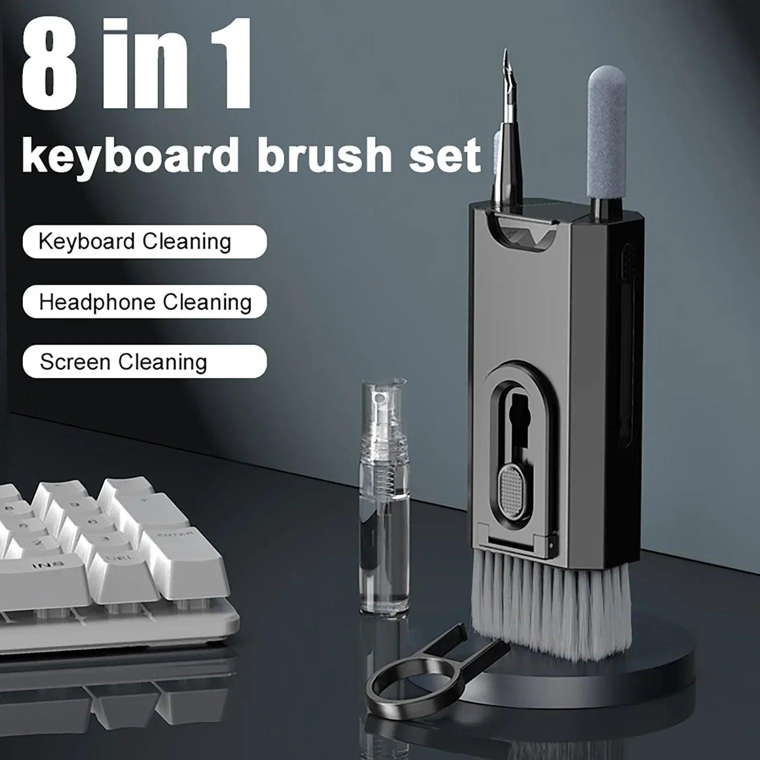 Ultimate Electronics Cleaning Kit: Keyboard, Headphones & Screen Cleaner  ourlum.com   