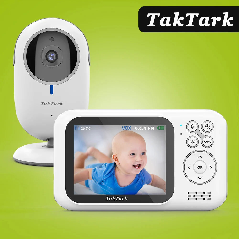 Baby Monitor: Night Vision Camera & Temperature Monitoring  ourlum.com   