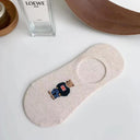 Charming Harajuku Gentleman Bear Socks Cozy Fun Fashion-Forward