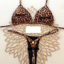 Heart Print Bikini Thong Summer Beachwear Essential Stylish Collection