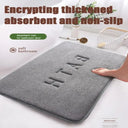 Anti Slip Mat Faux Cashmere Memory Foam Carpet for Home