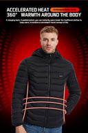 TODWARM Heated Jacket 21 Areas USB Electric Heating Vest