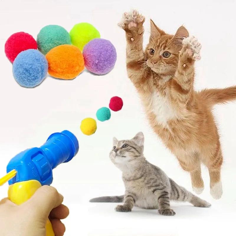 Colorful Interactive Plush Cat Toys for Playful and Healthy Cats  ourlum.com   