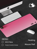 Heating Table Mat Mouse Pad Oversized Hand Warmer Mat Winter