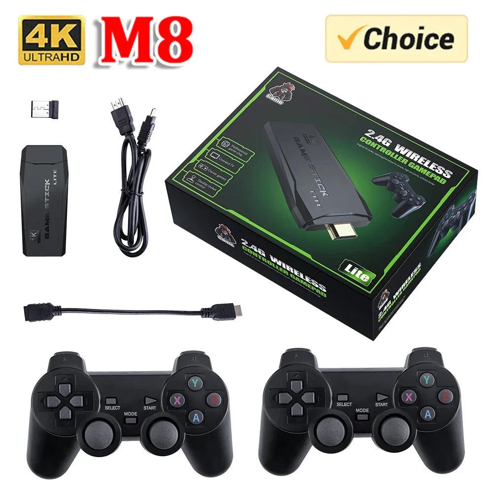 M8 Retro Gaming Console: Wireless Fun & Multi-Language Support  ourlum.com   