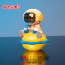 Space Astronaut Building Blocks Set with Light - Creative DIY Toys  ourlum.com W2205(with light)  