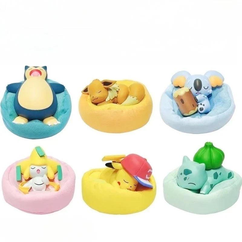 Dreamy Pikachu Bulbasaur Pokemon Model Kit: Car Decor Set  ourlum.com   