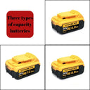 Rechargeable Lithium Battery for Dewalt 18V 20V Tools DCB200 Replacement