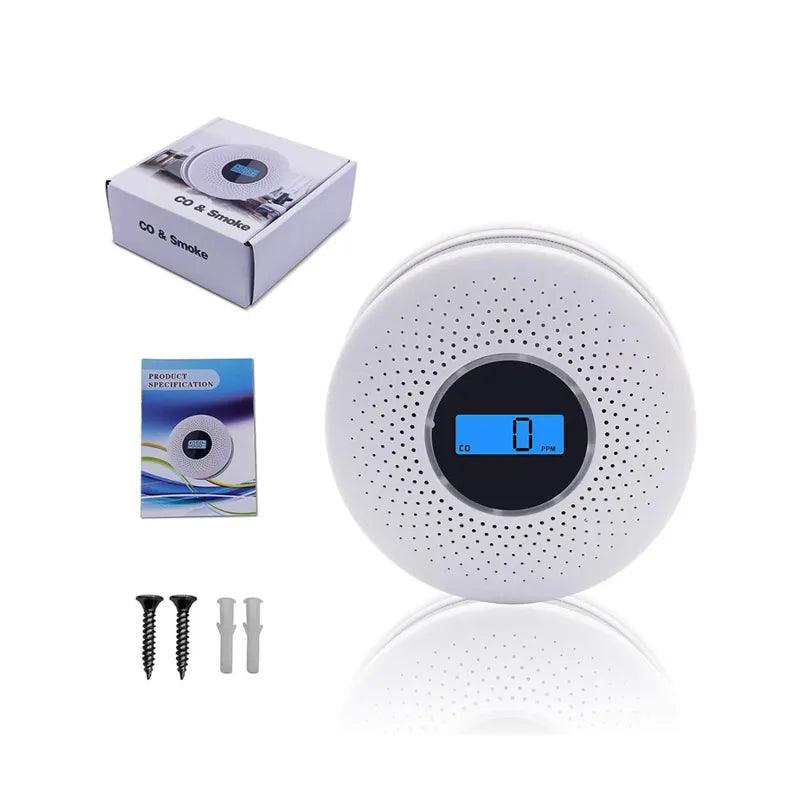 Poisoning Smoke & CO Detector: Dual Alert System with Multi-Colored LED  ourlum.com   