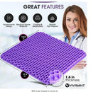 Breathable Honeycomb Memory Foam Seat Cushion for Comfort