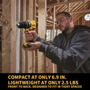 DeWalt DCD800 Compact Brushless Cordless Drill 20V Power Tool