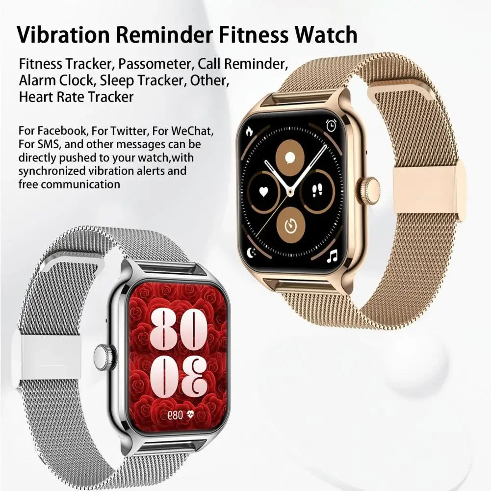Ultimate Health & Fitness Companion Smartwatch 2023 - Bluetooth Call, Heart Rate, Blood Oxygen, Waterproof, Sports Tracker  OurLum.com   