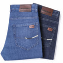 Summer Classic Shorts Jeans Men Denim Pants Casual Blue