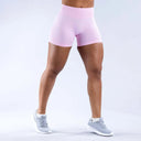 Women's Seamless Scrunch Butt Biker Shorts - Sexy Athletic Cycling & Yoga Shorts