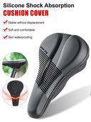 Premium Gel Padded Bike Seat Cover Waterproof Cushion Comfort