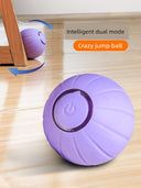 Electric Cat Toy Smart Jumping Ball USB Charging Bounce