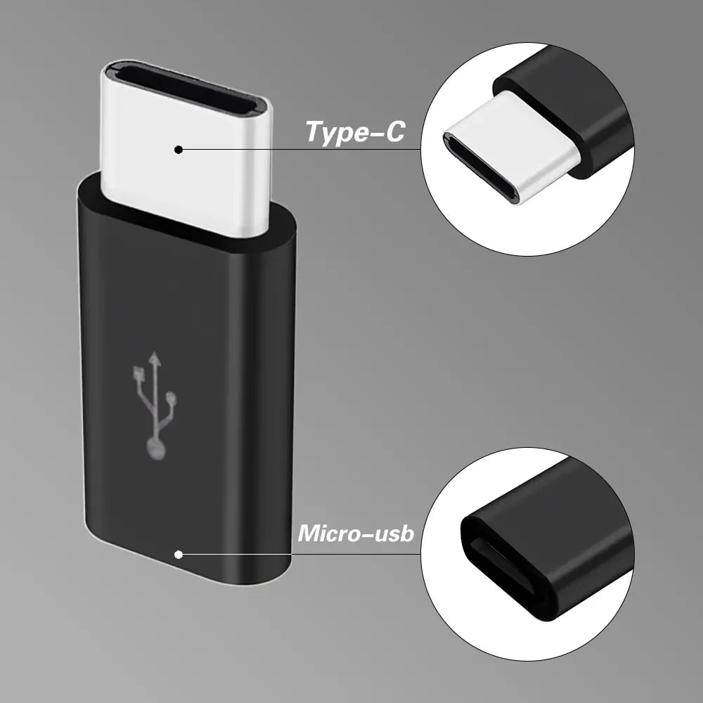 Enhanced Android Connectivity: Micro USB to Type C Adapter  ourlum.com   