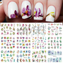 Winter Hedgehog Nail Art Stickers for Charming Nails