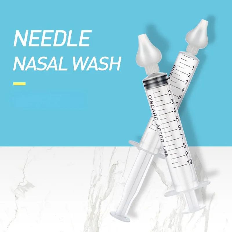 Baby Nasal Aspirator Set - Gentle Rhinitis Nose Cleaning Kit for Kids  ourlum.com   