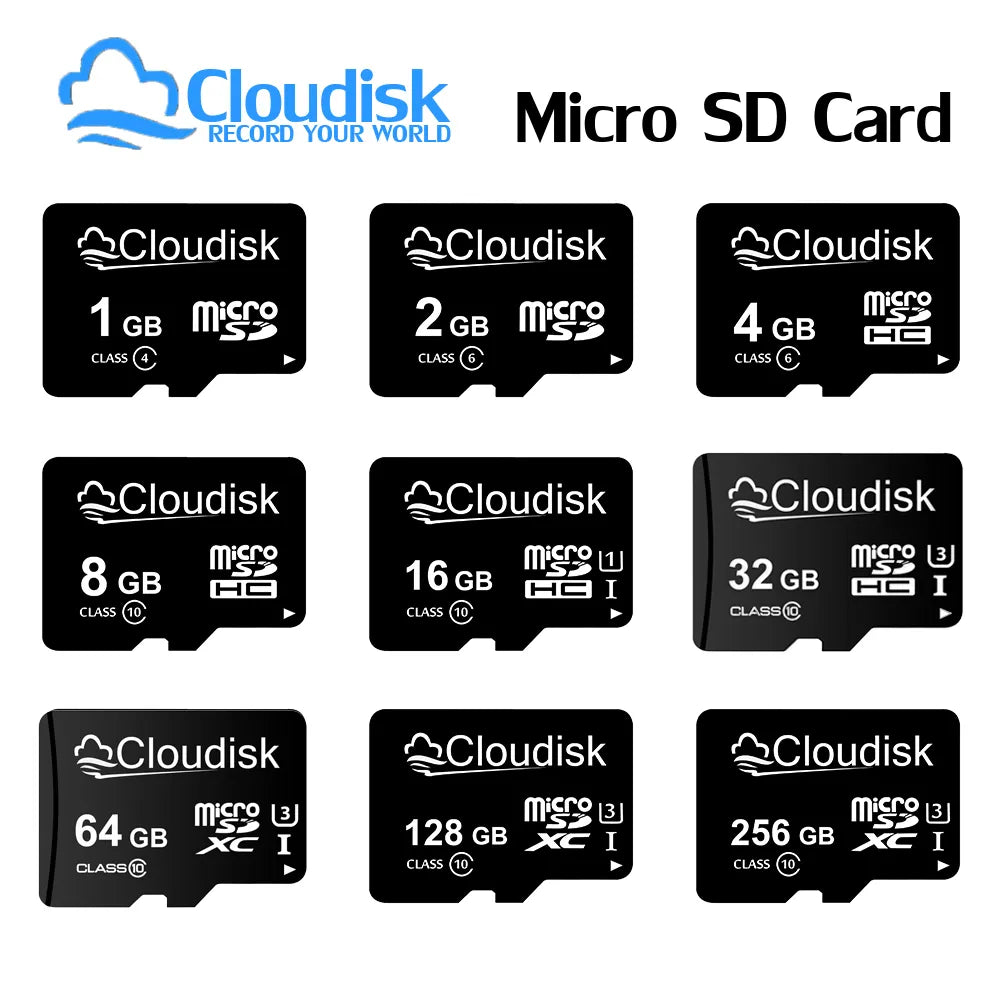 Cloudisk Micro SD Memory Card: High-Speed 256GB for Phone Tablet  ourlum.com   