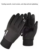 Winter Skiing Warm Gloves for Men Outdoor Cycling Waterproof