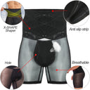 High Waist Compression Shapewear Shorts for Men Slimming