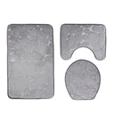 Soft Bathroom Mat Set: Absorbent Shower Rugs for Comfort