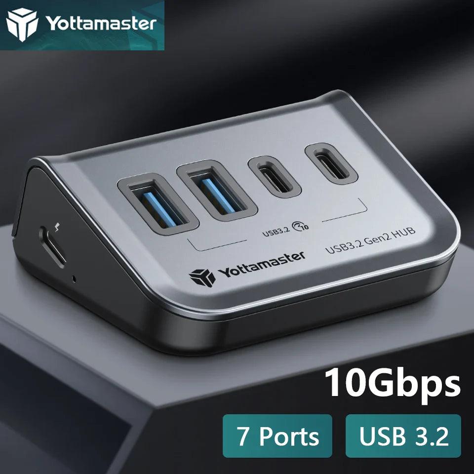 Yottamaster USB Hub: Fast Data Transfer & Multi-port Expansion  ourlum.com   