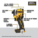 DEWALT DCF850 20V Cordless Impact Driver Compact Tool