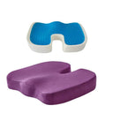 U-Shaped Gel Memory Foam Seat Cushion for Travel Comfort