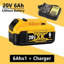 High Capacity 8.0Ah DCB200 Lithium Battery for DeWalt Tools