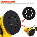 5 Inch 8 Hole Hook Loop Sanding Disc Pads for Dewalt