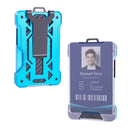 Badge Card Holder Carbon Fiber Wallet For Men Slim Design